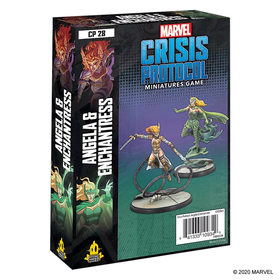 Marvel Crisis Protocol: Angela & Enchantress Marvel Crisis Protocol Atomic Mass Games   