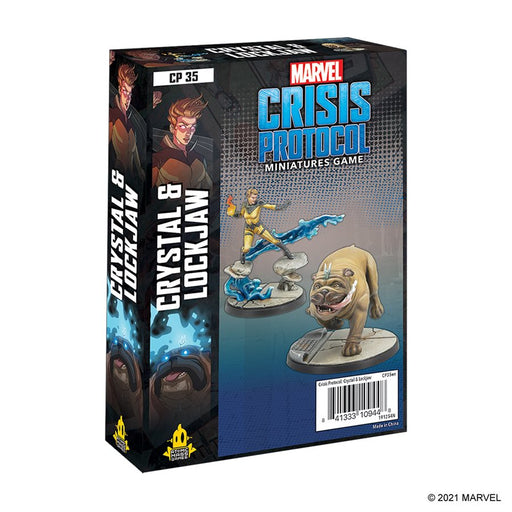 Marvel Crisis Protocol: Crystal & Lockjaw Marvel Crisis Protocol Atomic Mass Games   