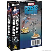Marvel Crisis Protocol: Captain America & War Machine Marvel Crisis Protocol Atomic Mass Games   