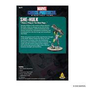 Marvel Crisis Protocol: She-Hulk Marvel Crisis Protocol Atomic Mass Games   