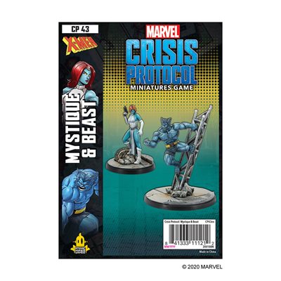 Marvel Crisis Protocol: Beast & Mystique Marvel Crisis Protocol Atomic Mass Games   