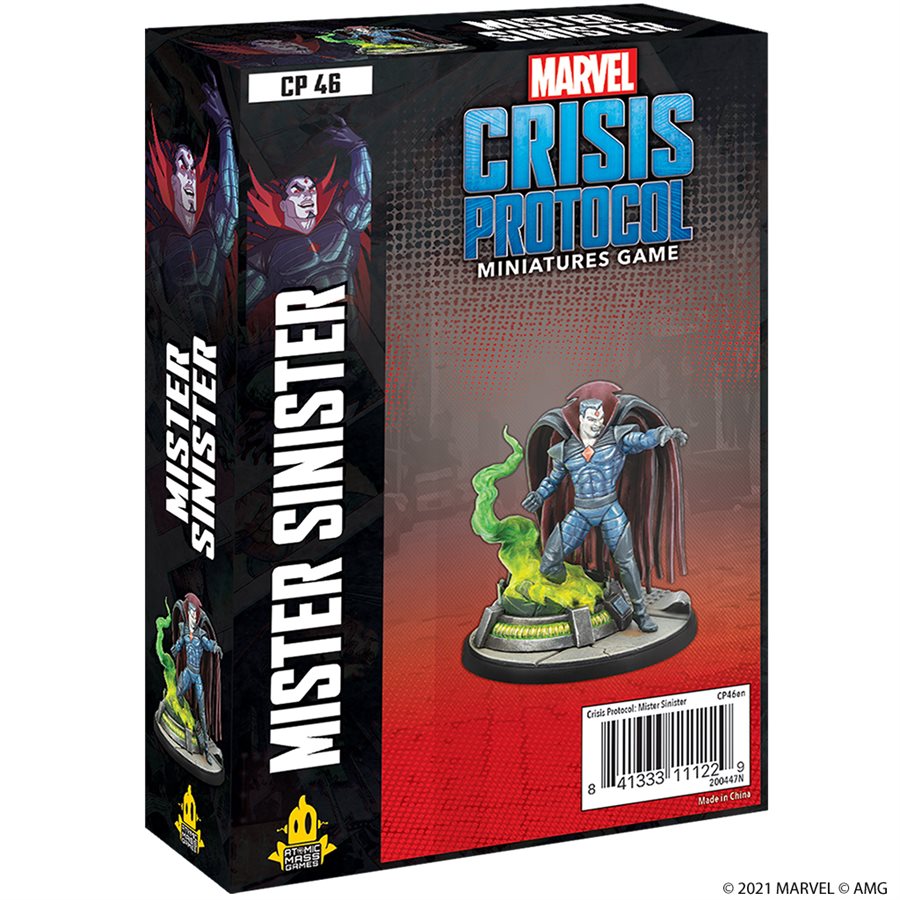 Marvel Crisis Protocol: Mr. Sinister Marvel Crisis Protocol Atomic Mass Games   