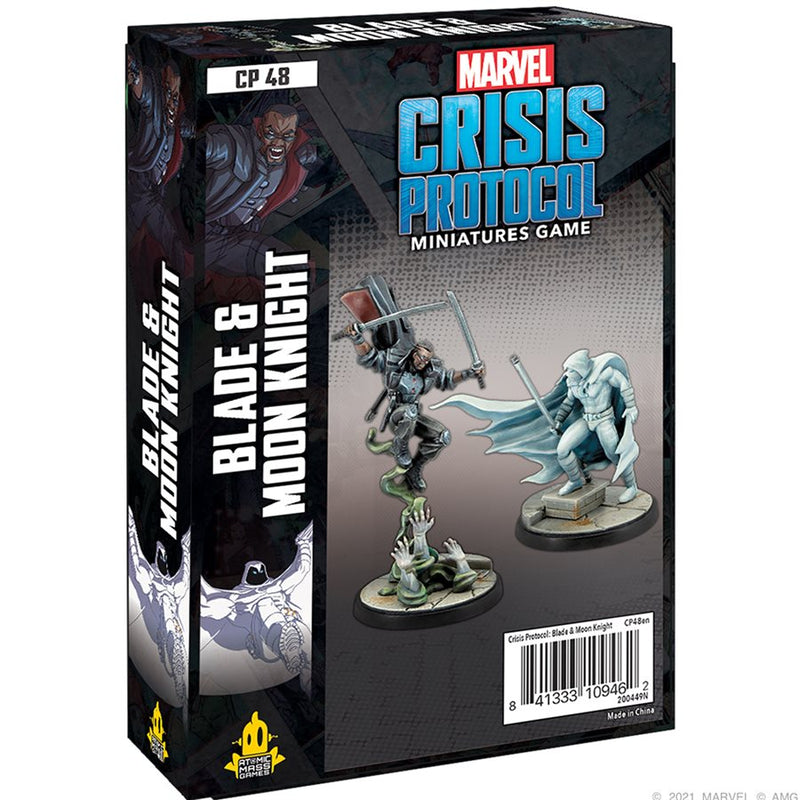 Marvel Crisis Protocol: Blade & Moon Knight Marvel Crisis Protocol Atomic Mass Games   