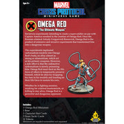 Marvel Crisis Protocol: Omega Red Marvel Crisis Protocol Atomic Mass Games   