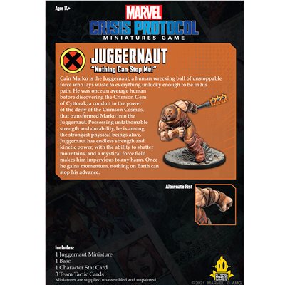 Marvel Crisis Protocol: Juggernaut Marvel Crisis Protocol Atomic Mass Games   