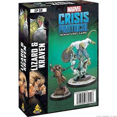 Marvel Crisis Protocol: Lizard & Kraven Marvel Crisis Protocol Atomic Mass Games   