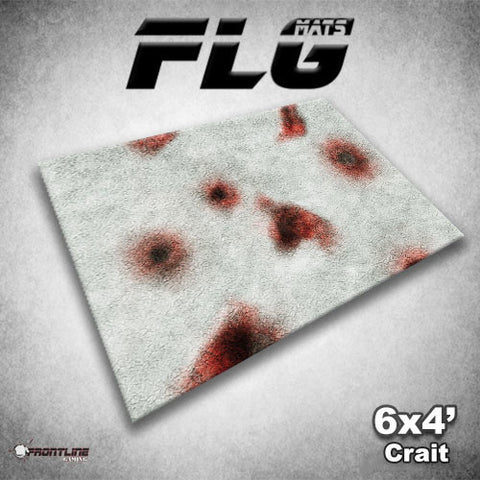 Frontline Gaming: Mats - Crait 6'x4' Gaming Mat FLG