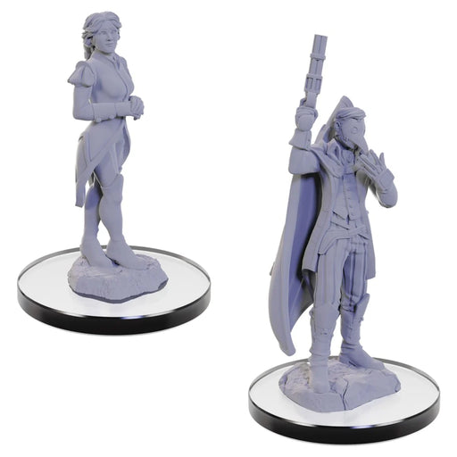 Critical Role Unpainted Minis: W5 Percival & Cassandra De Rolo Unpainted Miniatures WizKids