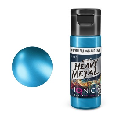 Ionic: Heavy Metal 0810 - Crystal Blue Base Model Paints Runeforge Distribution