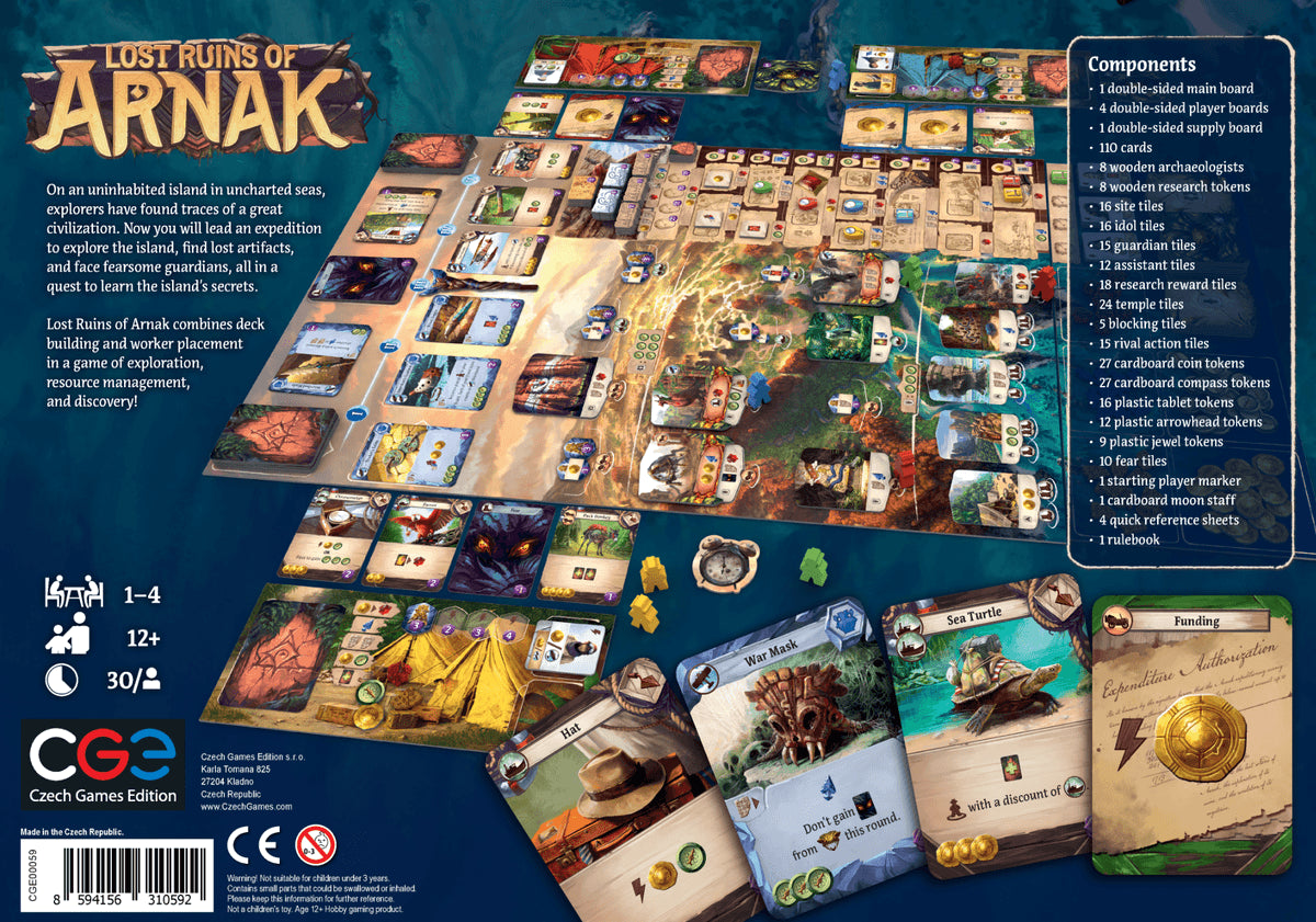 The Lost Ruins Of Arnak Board Games Czech Games Edition