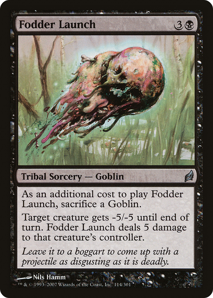 Fodder Launch (LRW-114) [Lorwyn] Foil MTG Single Wizards of the Coast
