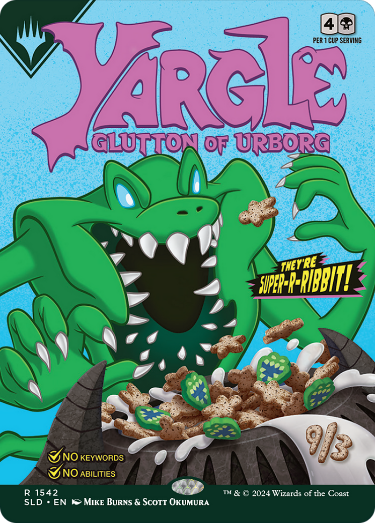 Yargle, Glutton of Urborg (SLD-1542) [Secret Lair] Drop (Borderless) MTG Single Wizards of the Coast