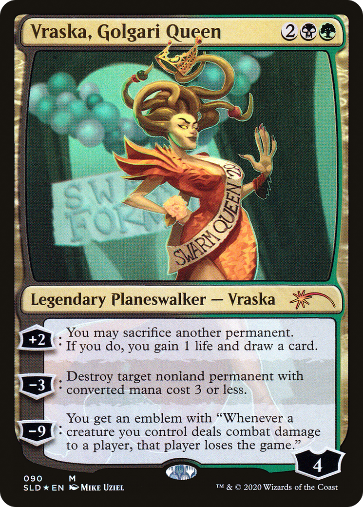 Vraska, Golgari Queen (SLD-090) [Secret Lair] Drop Foil MTG Single Wizards of the Coast
