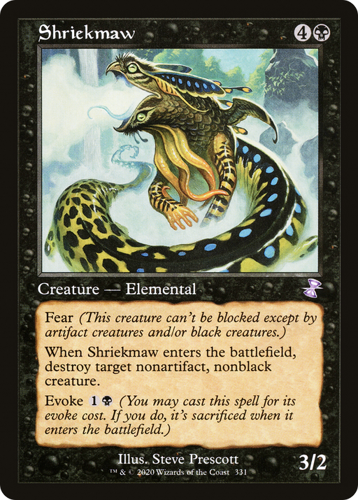 Shriekmaw (TSR-331) [Time Spiral Remastered] MTG Single Wizards of the Coast