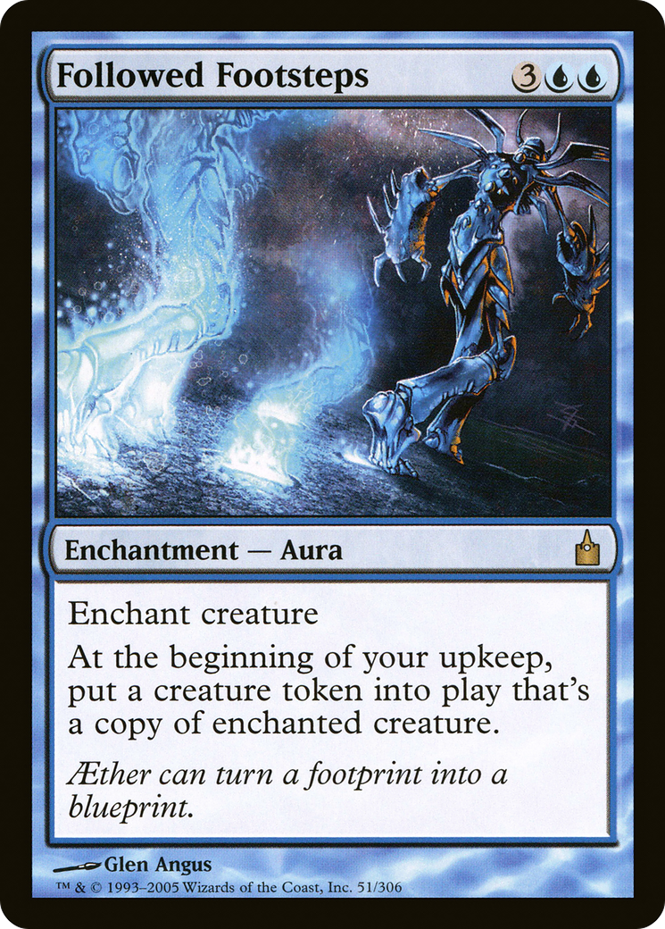 Followed Footsteps (RAV-051) [Ravnica: City of Guilds] MTG Single Wizards of the Coast