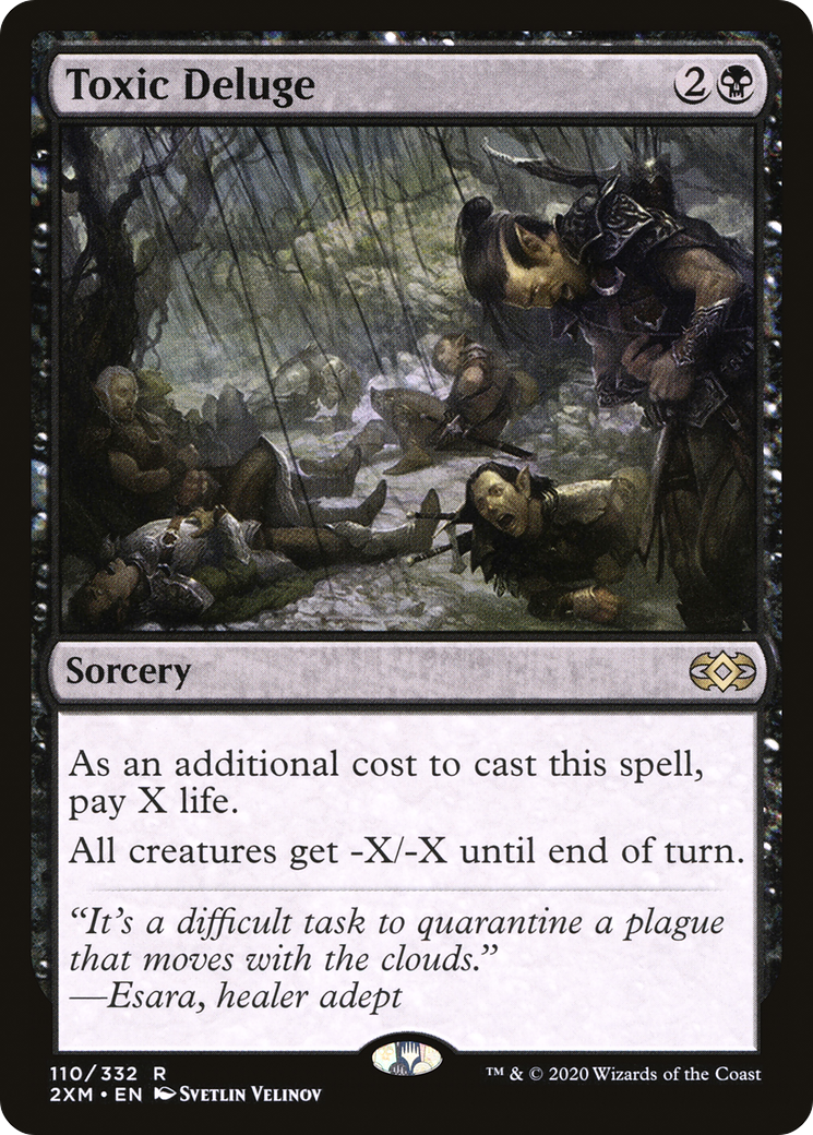 Toxic Deluge (2XM-110) [Double Masters] MTG Single Wizards of the Coast