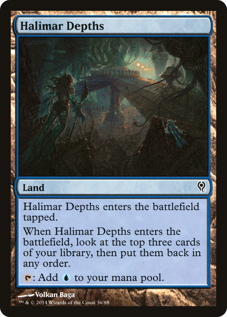 Halimar Depths (DDM-036) [Misc] Duel Decks: Jace vs. Vraska MTG Single Wizards of the Coast