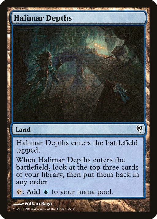 Halimar Depths (DDM-036) [Misc] Duel Decks: Jace vs. Vraska MTG Single Wizards of the Coast