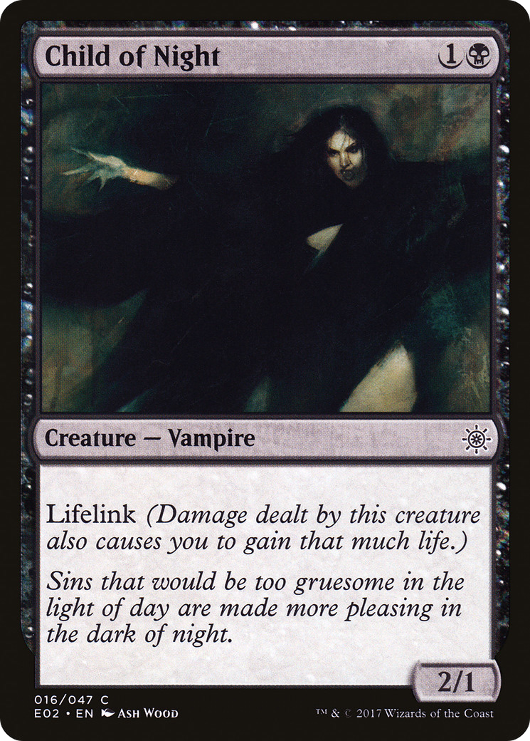 Child of Night (E02-016) [Misc] Explorers of Ixalan MTG Single Wizards of the Coast