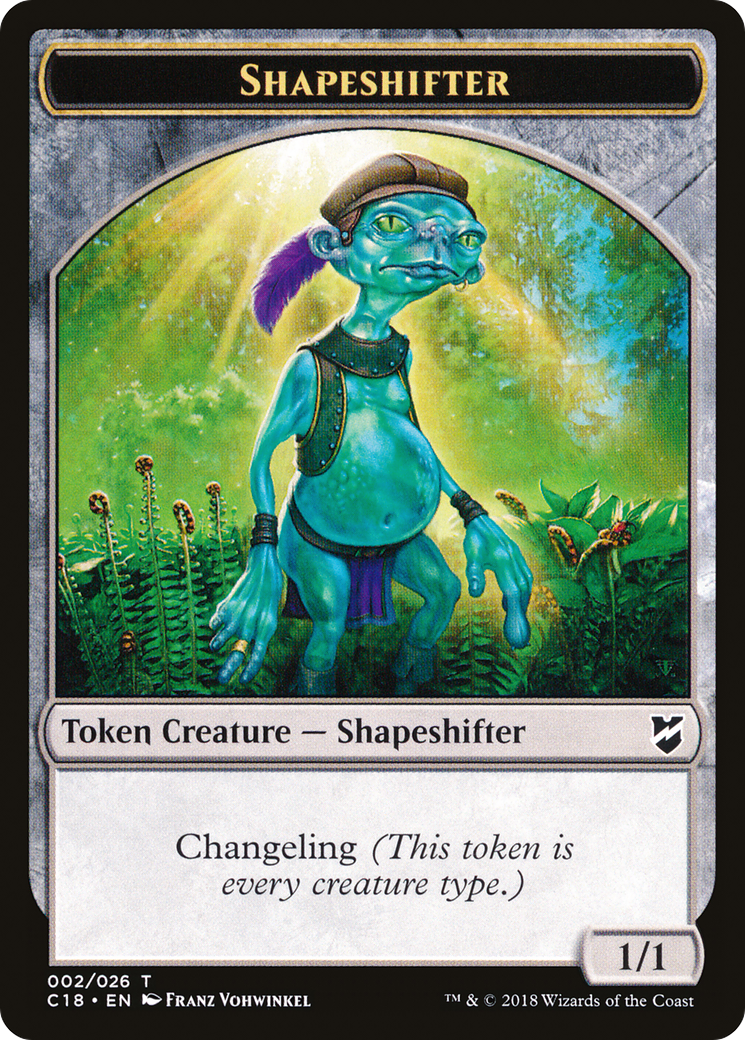 Shapeshifter (TC18-002) [Tokens] Commander 2018 Tokens MTG Single Wizards of the Coast