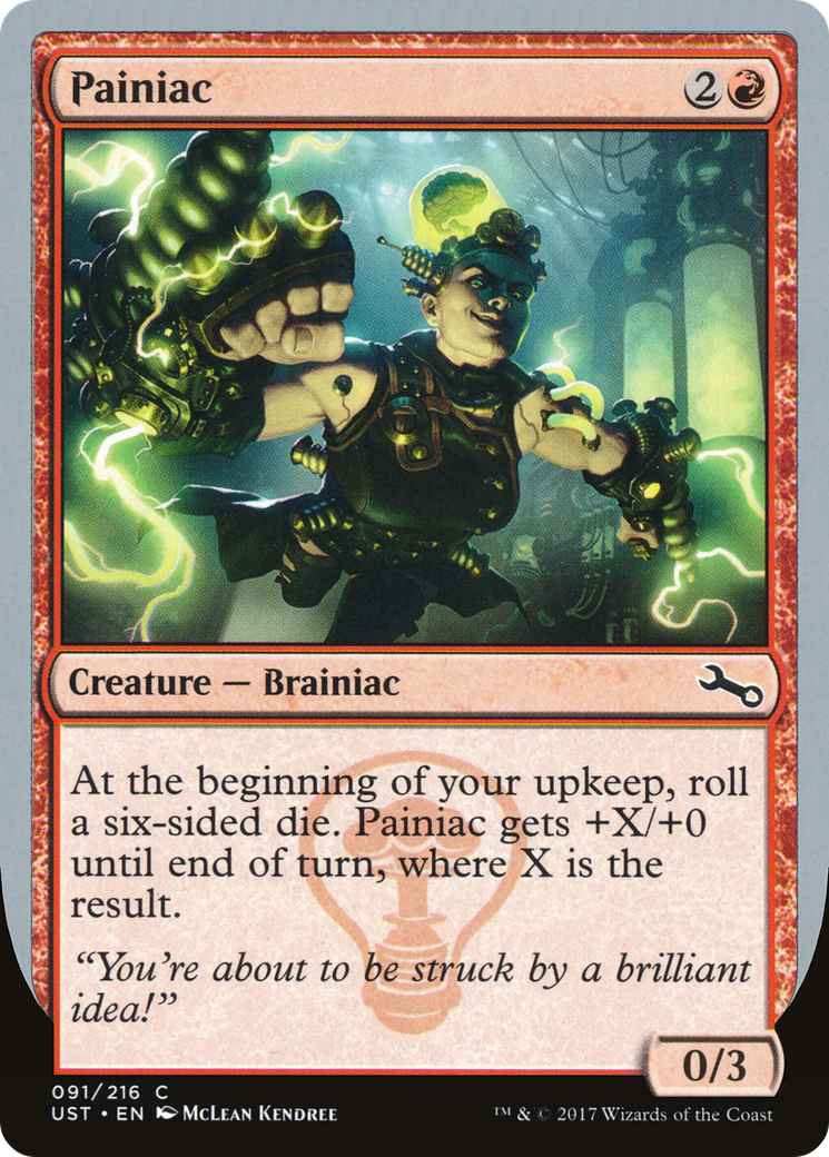 Painiac (UST-091) [Unstable] MTG Single Wizards of the Coast