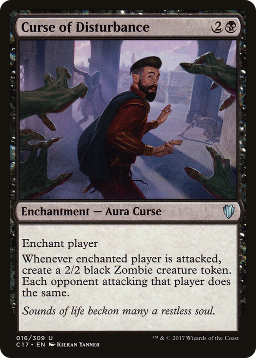 Curse of Disturbance (C17-016) [Commander 2017] MTG Single Wizards of the Coast
