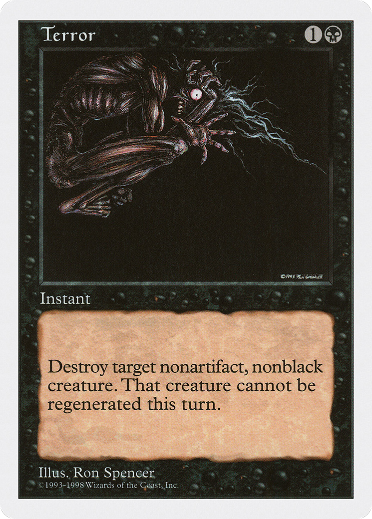 Terror (ATH-025) [Anthologies] MTG Single Wizards of the Coast