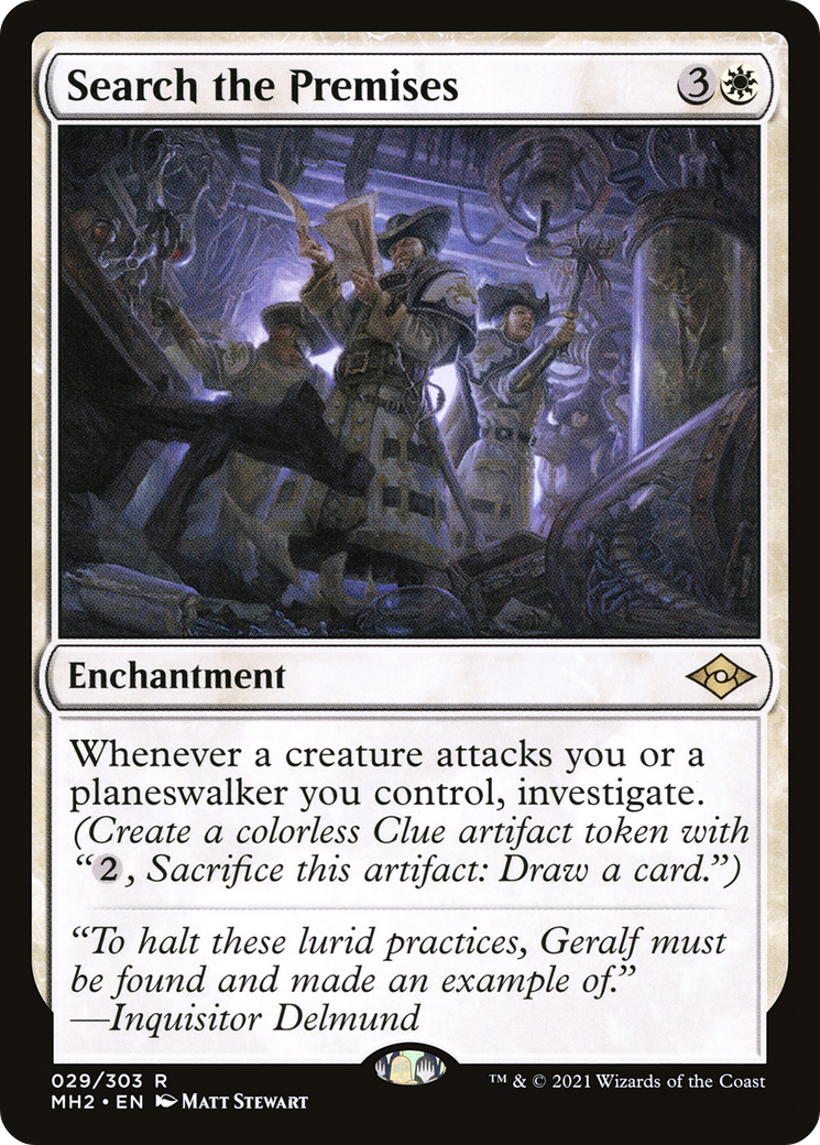 Search the Premises (MH2-029) [Modern Horizons 2] Foil MTG Single Wizards of the Coast