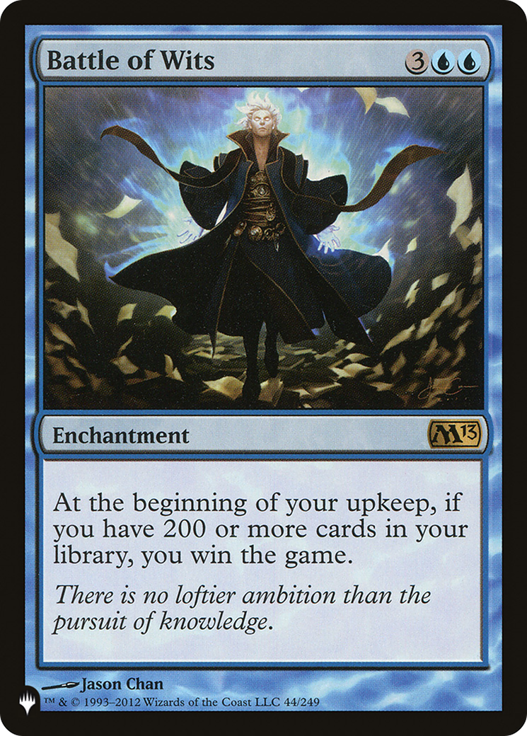 Battle of Wits (LIST-M13-44) [Mystery Booster] The List MTG Single Wizards of the Coast