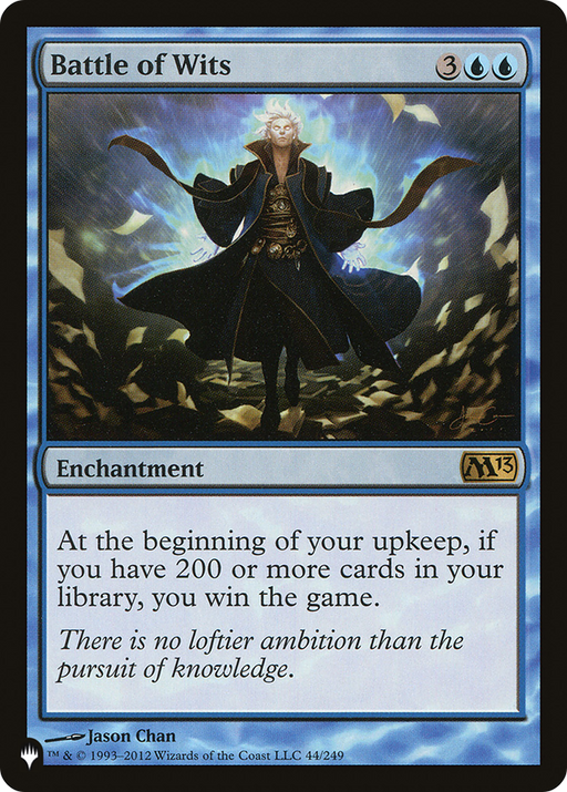 Battle of Wits (LIST-M13-44) [Mystery Booster] The List MTG Single Wizards of the Coast