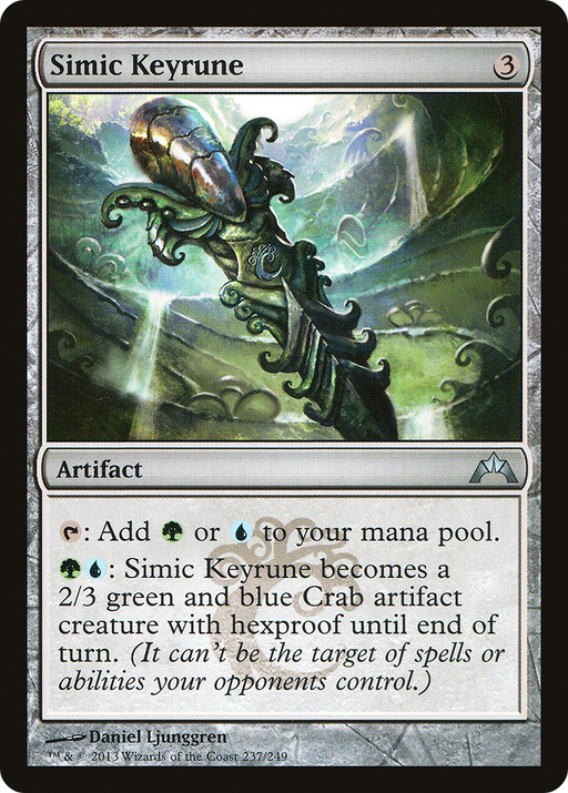 Simic Keyrune (GTC-237) [Gatecrash] MTG Single Wizards of the Coast