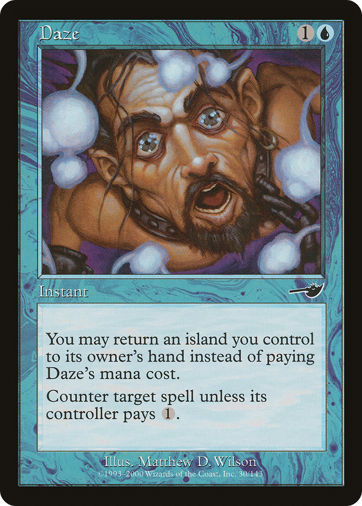 Daze (NMS-030) [Nemesis] MTG Single Wizards of the Coast