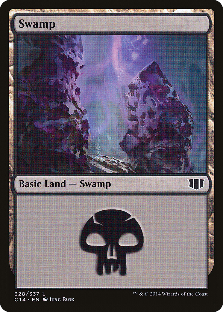 Swamp (328) (C14-328) [Commander 2014] MTG Single Wizards of the Coast