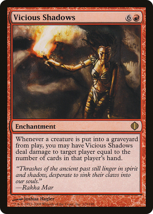 Vicious Shadows (ALA-119) [Shards of Alara] Foil MTG Single Wizards of the Coast