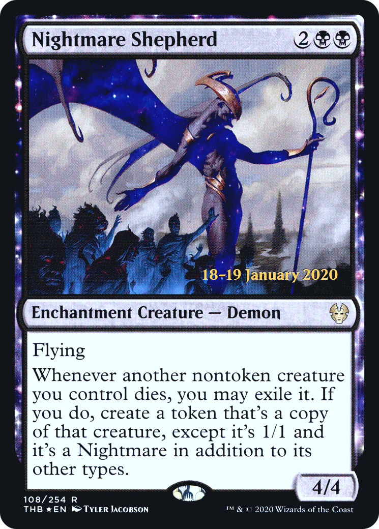 Nightmare Shepherd (PRE-108) [Theros Beyond Death Promos] Foil MTG Single Wizards of the Coast