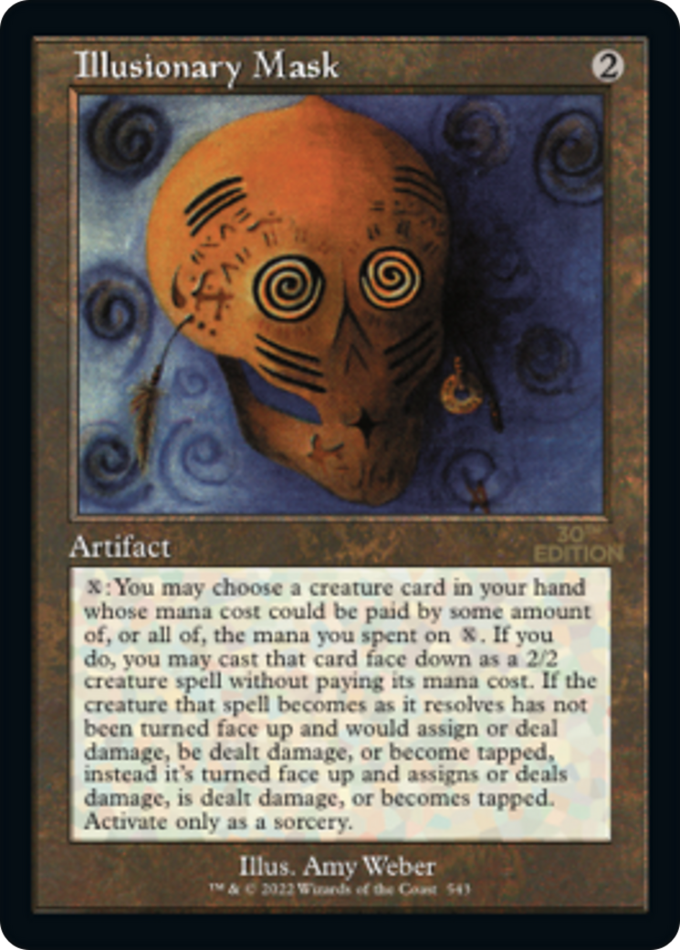 Illusionary Mask (30A-543) [30th Anniversary Edition] MTG Single Wizards of the Coast