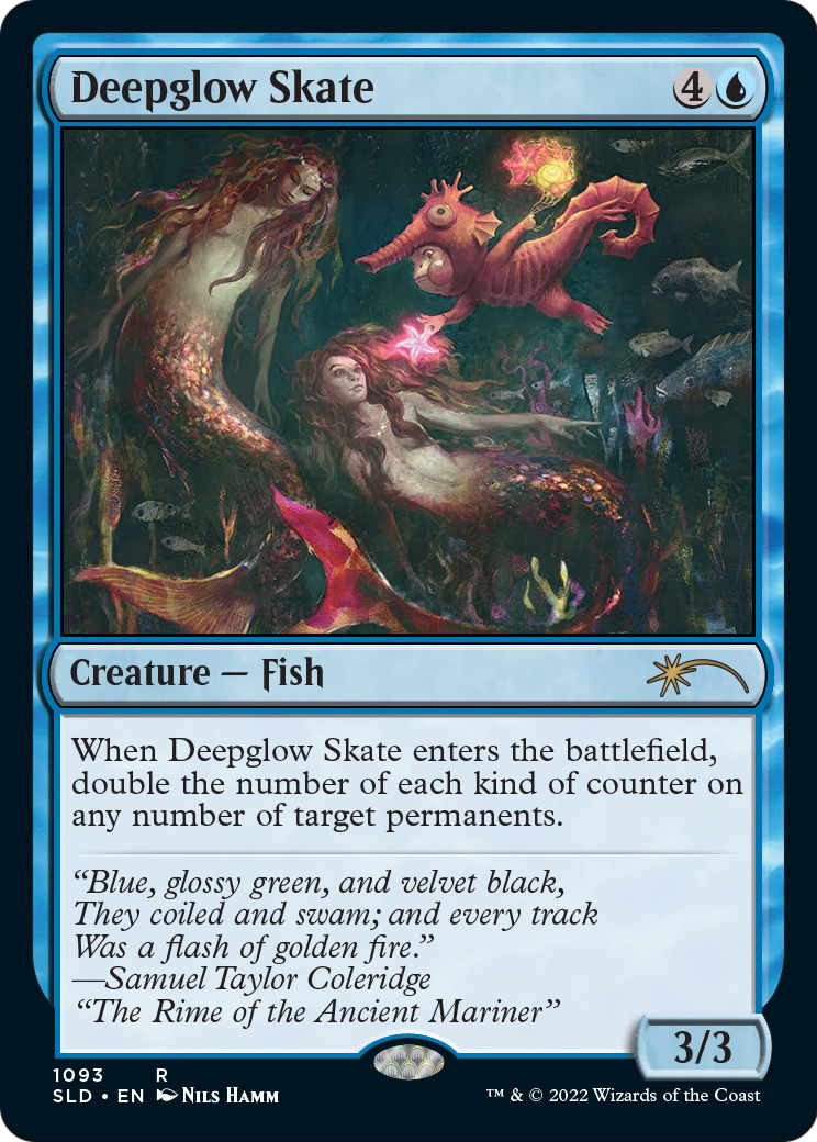 Deepglow Skate (SLD-1093) [Secret Lair] Drop MTG Single Wizards of the Coast