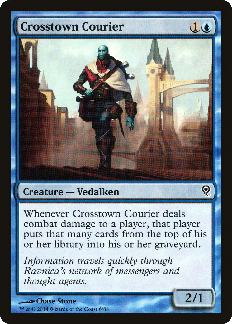 Crosstown Courier (DDM-006) [Misc] Duel Decks: Jace vs. Vraska MTG Single Wizards of the Coast