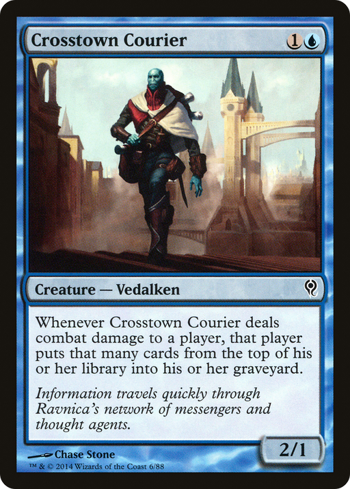 Crosstown Courier (DDM-006) [Misc] Duel Decks: Jace vs. Vraska MTG Single Wizards of the Coast