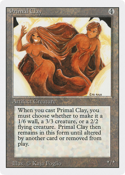 Primal Clay (3ED-271) [Revised Edition] MTG Single Wizards of the Coast