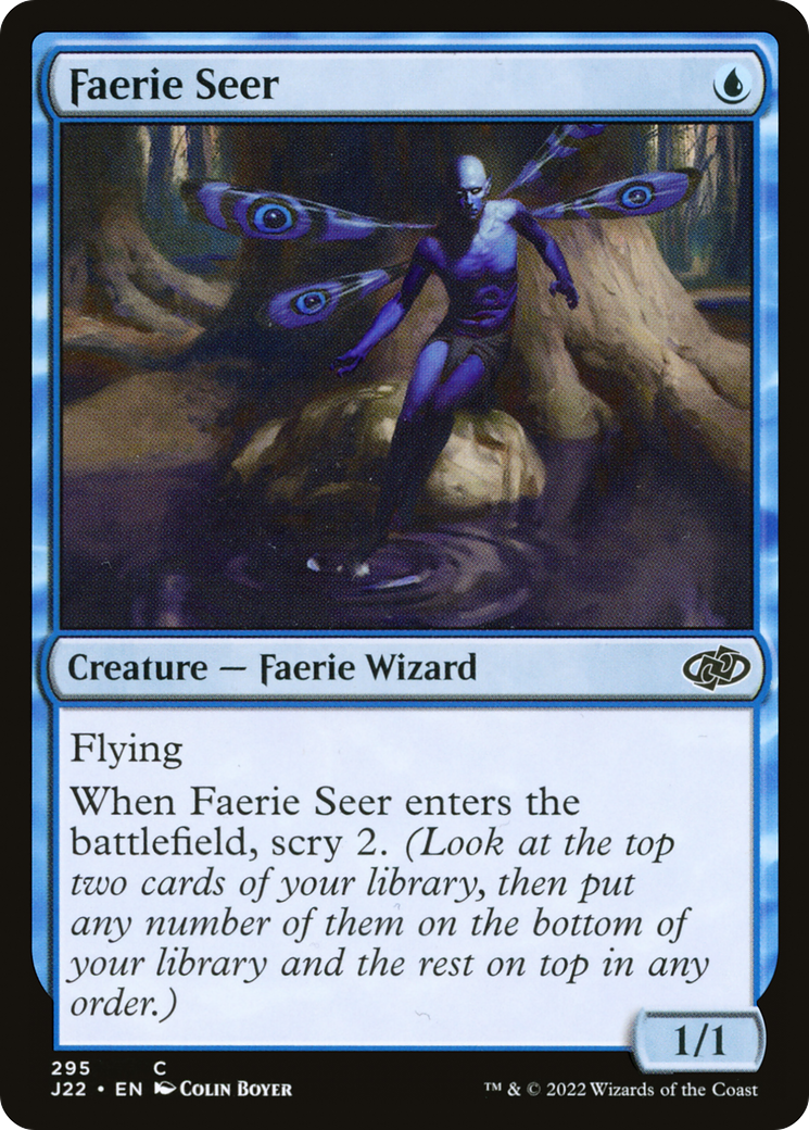 Faerie Seer (J22-295) [Jumpstart 2022] MTG Single Wizards of the Coast