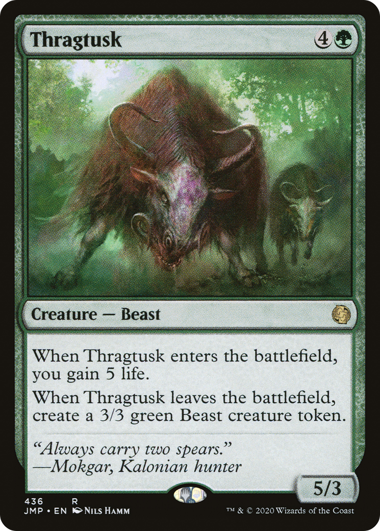 Thragtusk (JMP-436) [Jumpstart] MTG Single Wizards of the Coast