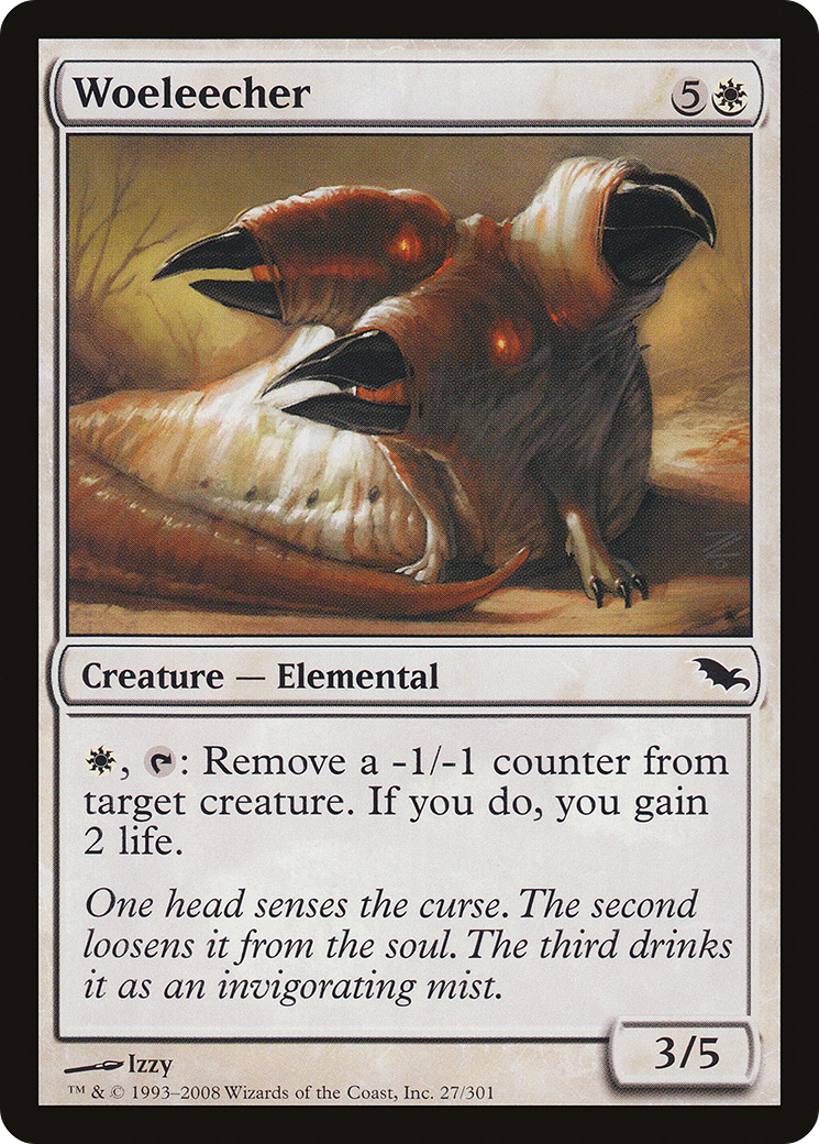 Woeleecher (SHM-027) [Shadowmoor] Foil MTG Single Wizards of the Coast