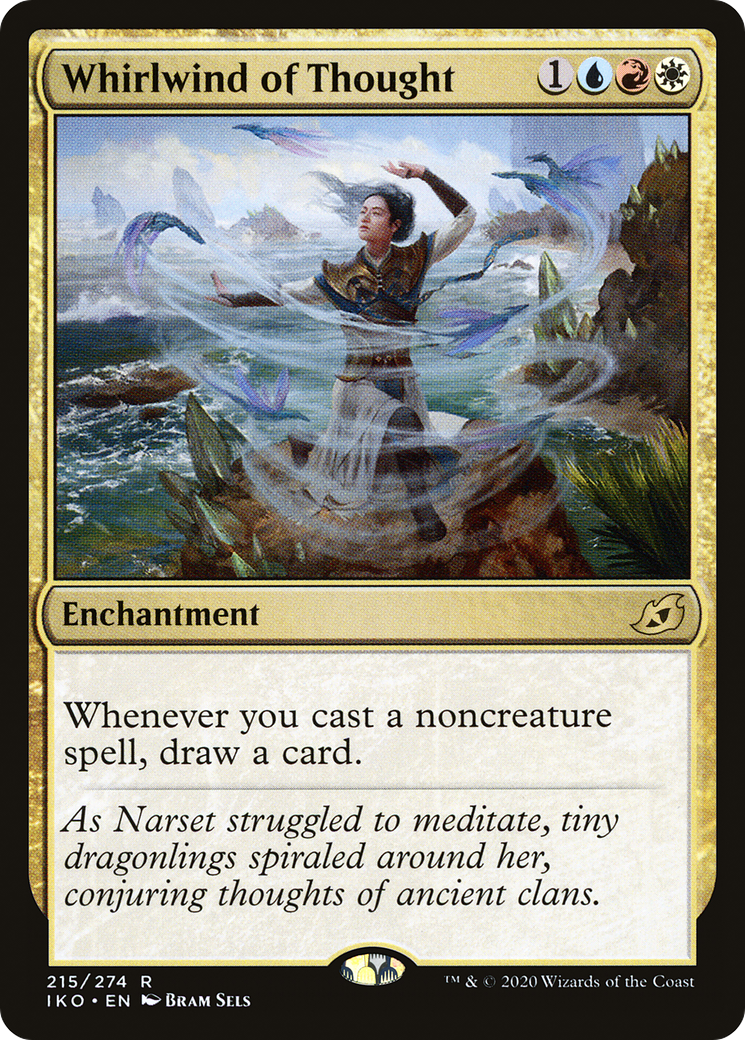 Whirlwind of Thought (IKO-215) [Ikoria: Lair of Behemoths] MTG Single Wizards of the Coast