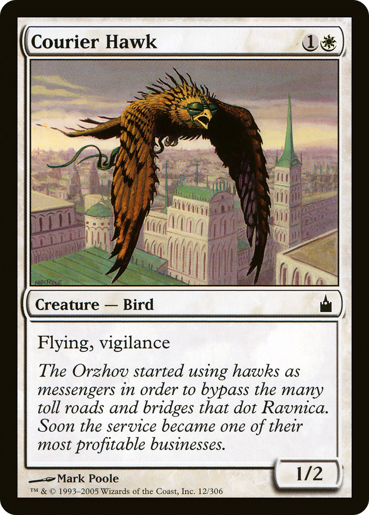 Courier Hawk (RAV-012) [Ravnica: City of Guilds] Foil MTG Single Wizards of the Coast