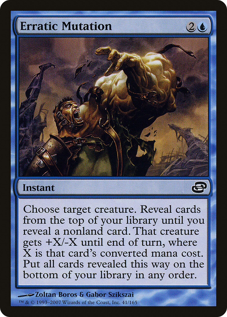 Erratic Mutation (PLC-041) [Planar Chaos] MTG Single Wizards of the Coast