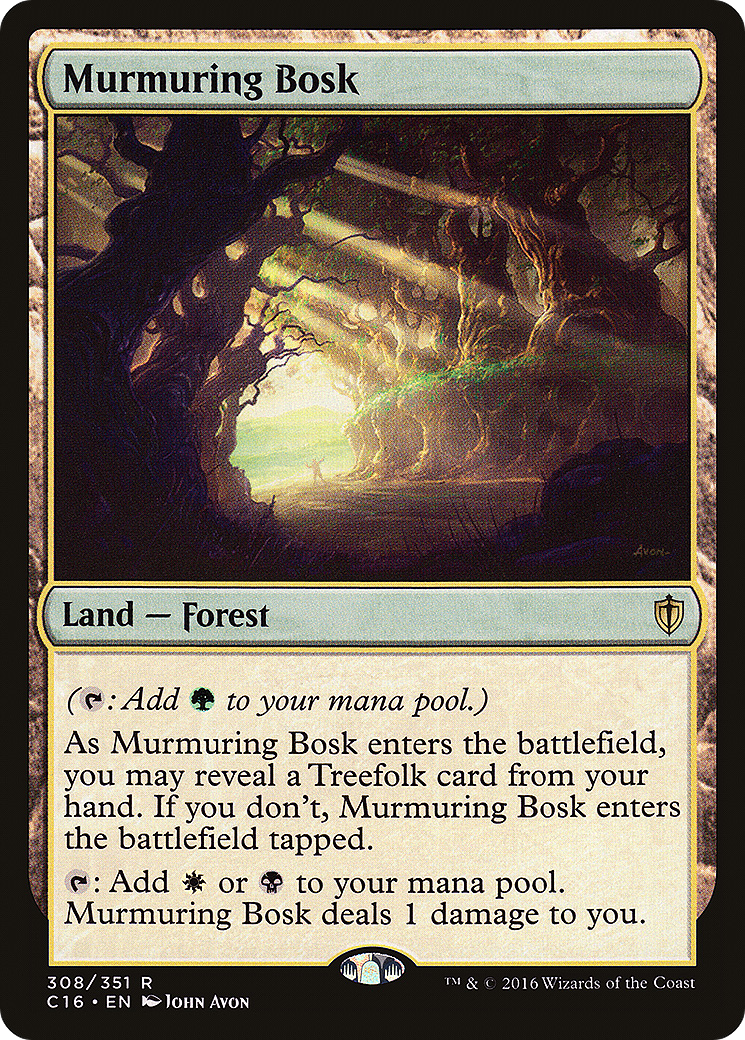 Murmuring Bosk (C16-308) [Commander 2016] MTG Single Wizards of the Coast
