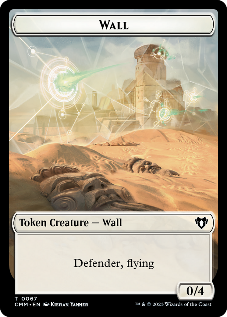 Wall (TCMM-067) [Tokens] Commander Masters Tokens MTG Single Wizards of the Coast
