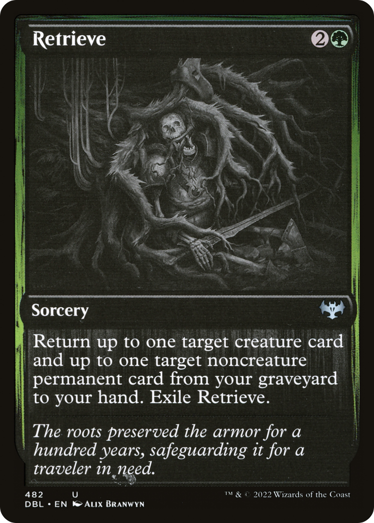 Retrieve (DBL-482) [Innistrad: Double Feature] MTG Single Wizards of the Coast