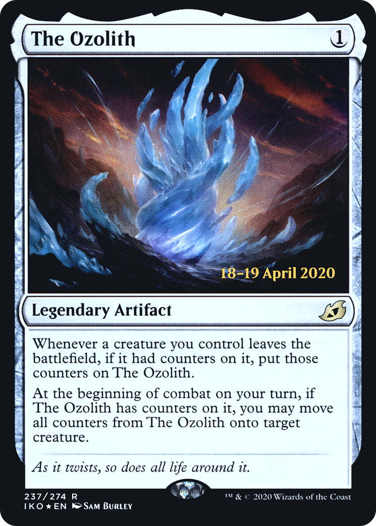 The Ozolith (PRE-237) [Ikoria: Lair of Behemoths Promos] Foil MTG Single Wizards of the Coast